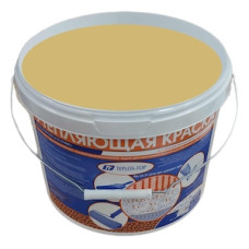 Интерьерная  утепляющая краска Теплос-Топ 11 литров,   цвет краски RAL 1002