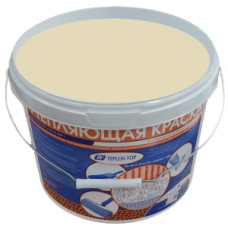 Фасадная утепляющая краска Теплос-Топ. 11 литров,  NCS S 1505-Y20R