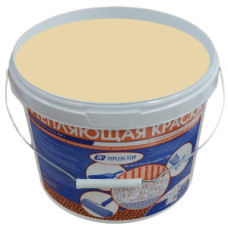 Фасадная утепляющая краска Теплос-Топ. 11 литров,  NCS S 1510-Y20R