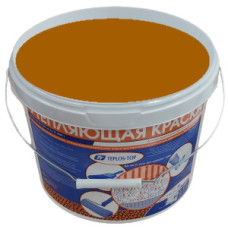 Фасадная утепляющая краска Теплос-Топ. 11 литров,  NCS S 3560-Y20R
