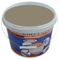 Фасадная утепляющая краска Теплос-Топ. 11 литров,  NCS S 4005-Y20R