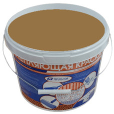 Фасадная утепляющая краска Теплос-Топ. 11 литров,  NCS S 4020-Y20R