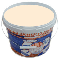 Фасадная  утепляющая краска Теплос-Топ 11 литров,  NCS S 0510-Y50R