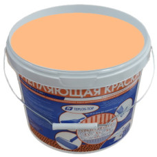 Фасадная  утепляющая краска Теплос-Топ 11 литров,  NCS S 0530-Y50R